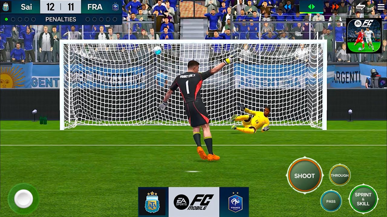 Fc Mobile Penalty Shootout #61 Argentina Vs France #fcmobile26
