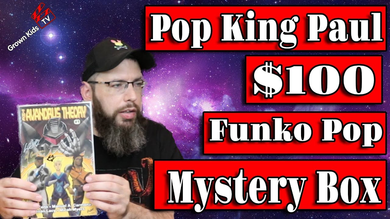 Funko Soda Chase Hunt, a Kickstarter Comic...and A Pop King Paul Funko Pop Mystery Box