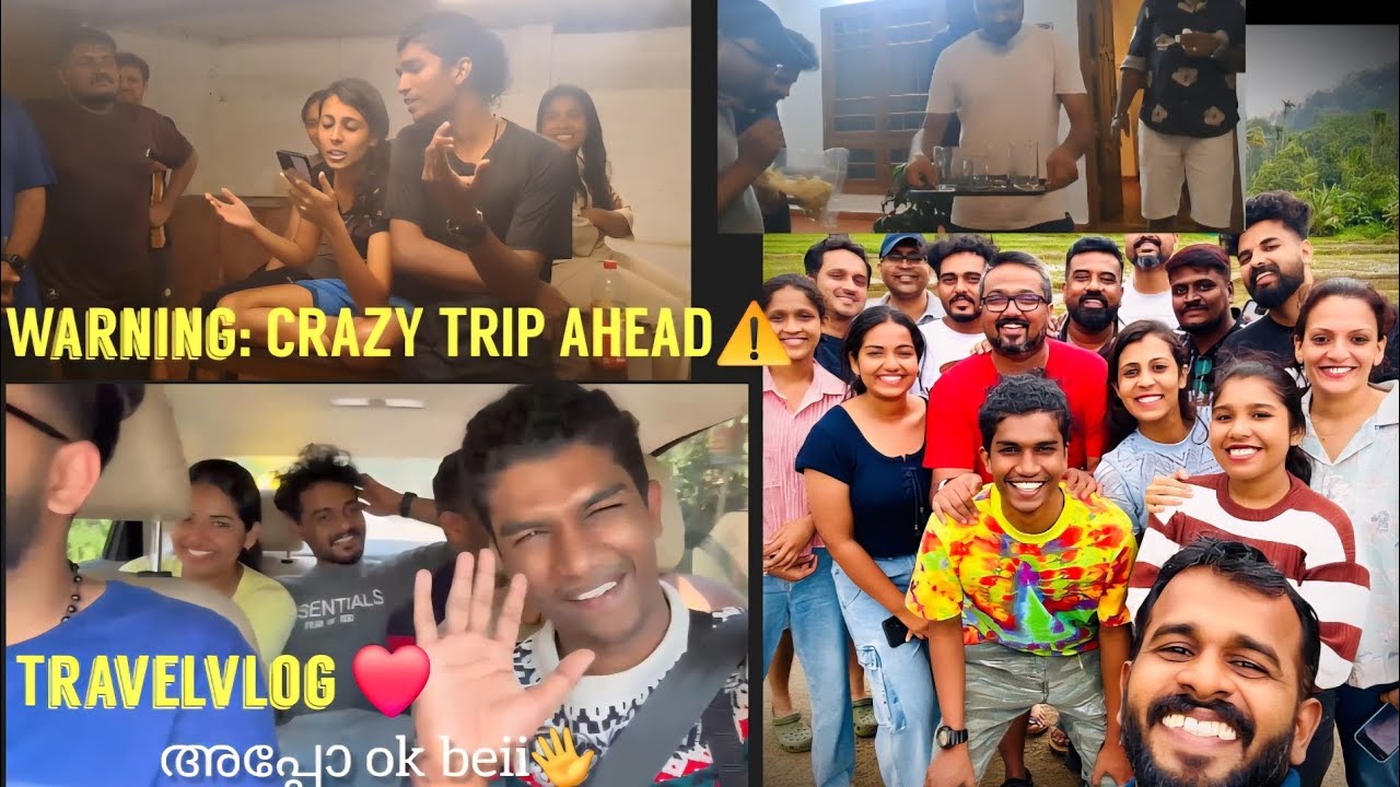 WARNING: CRAZY TRIP AHEAD⚠️| Munnar Gap Road📍| Unfiltered travelvlog 💯 | Office trib be like🤌🫠 