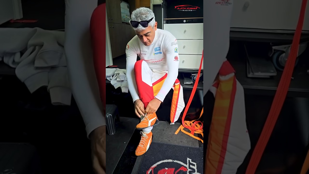 Ajith Kumar Ready for 24H Creventic Series!🔥 Barcelona-la Mass Entry! 🇪🇸🏁#Ajith #AjithKumar #Ak
