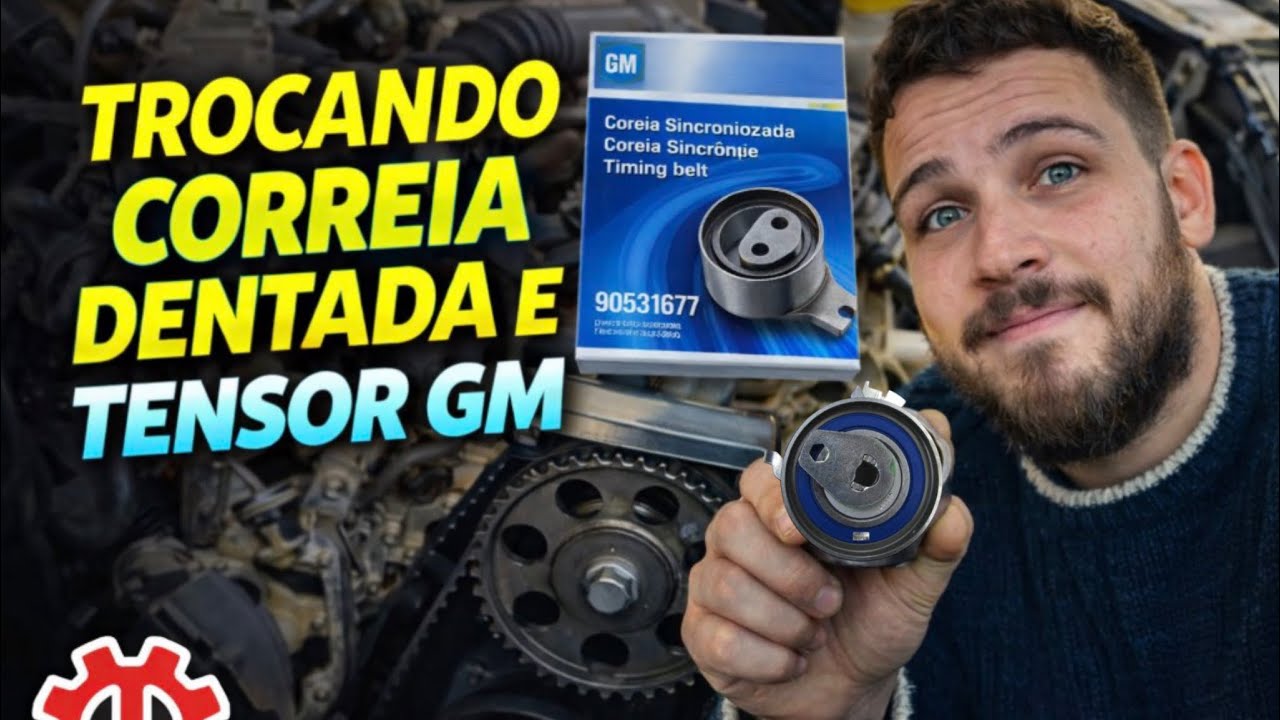 Como trocar CORREIA DENTADA Celta Corsa Prisma Classic Agile Montana motor VHC E 1.0 1.4 1.8
