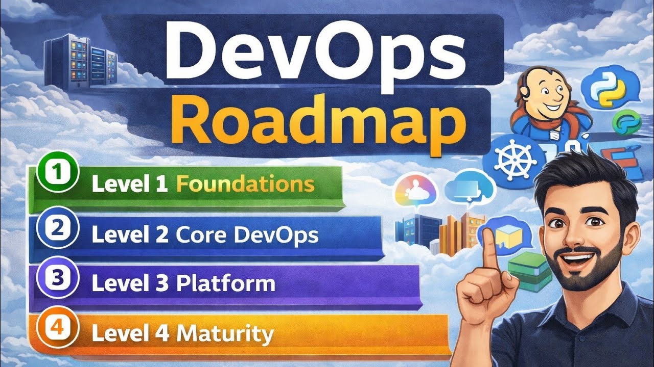 DevOps Roadmap 2026 | Step-by-Step Guide | తెలుగు లో
