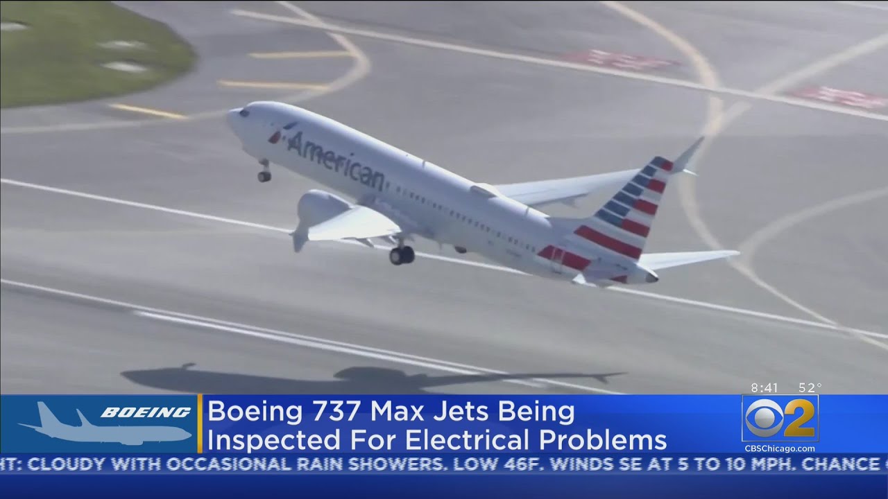 Boeing 737 Max Jets Being Inspected For Electrical Problems