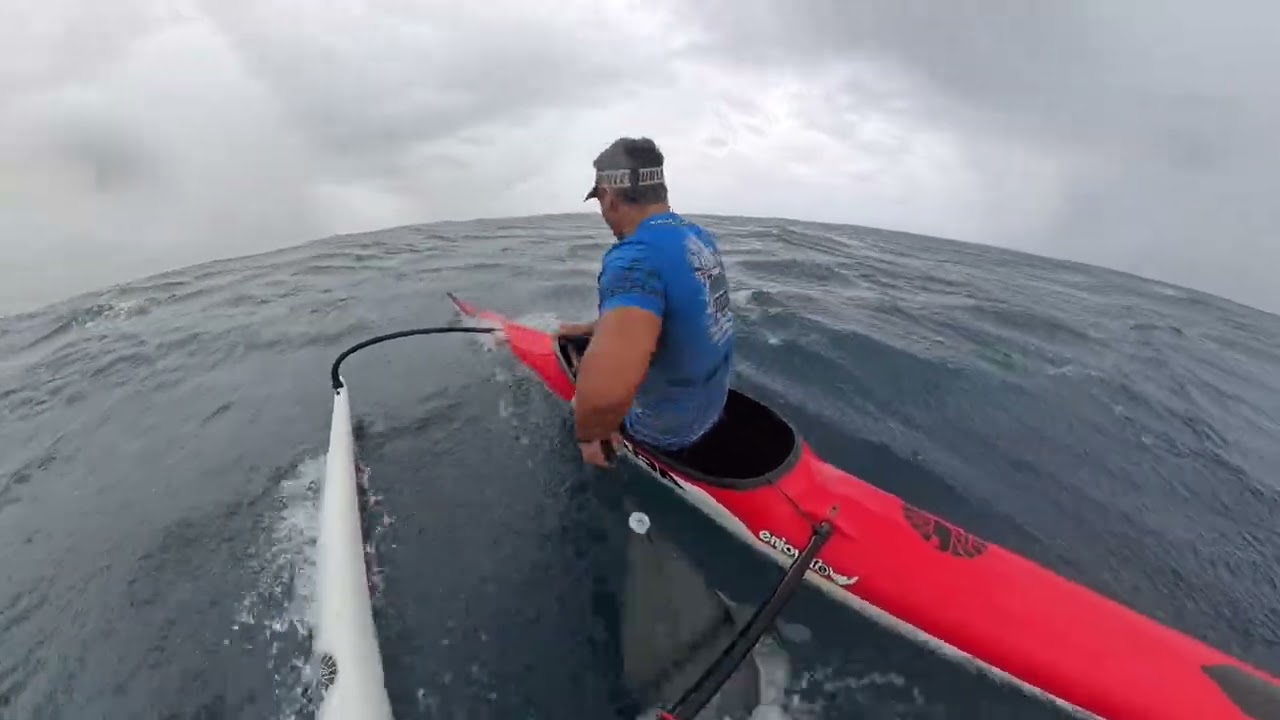 “Downwind in the storm.”