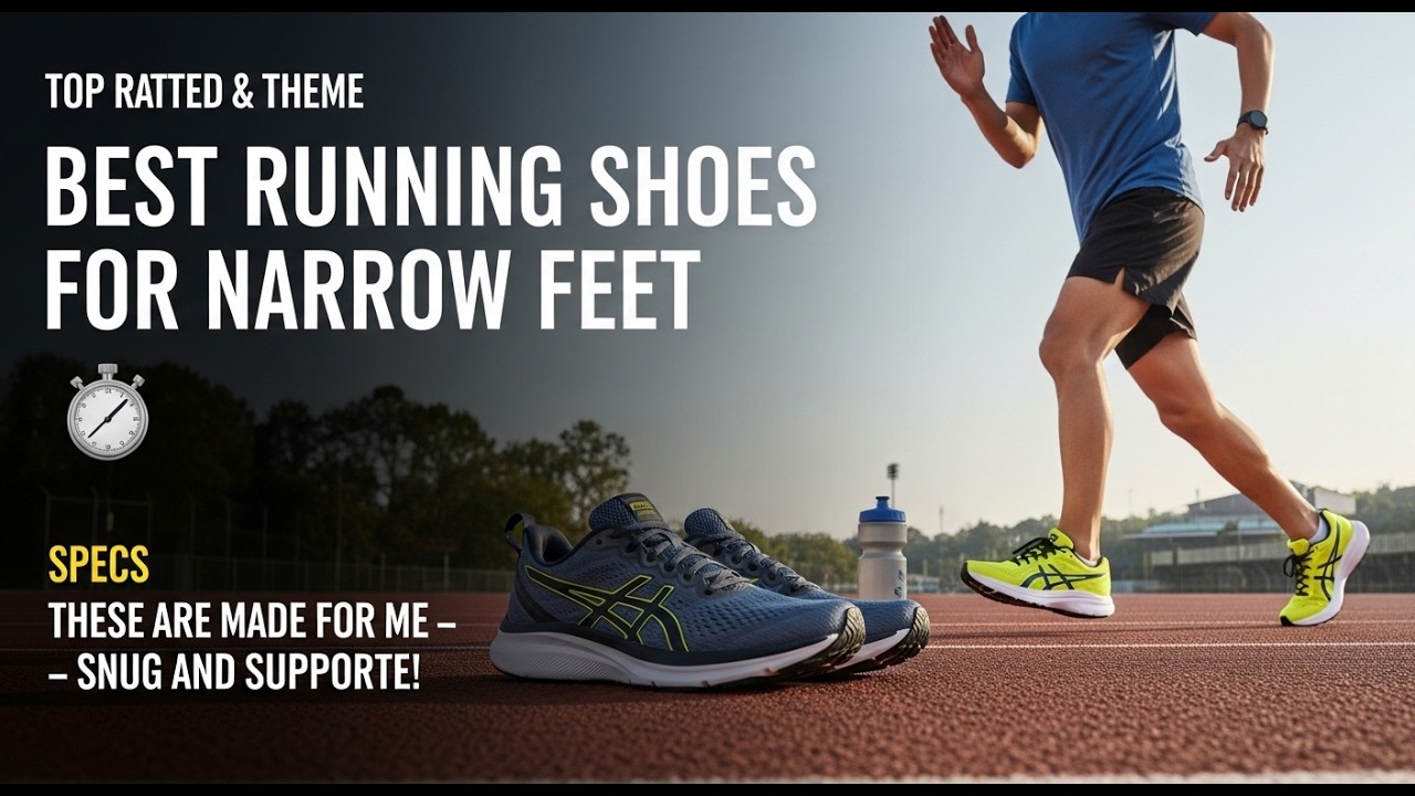 TOP 5 Best Running Shoes For Narrow Feet 2026 | Narrow Running Shoes For Comfort & Speed