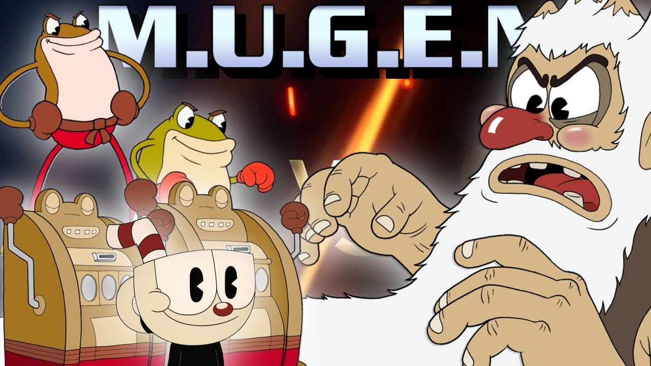 REQUESTED BY @cinarmeydan8407: Ribby and Croaks x3 & Cuphead vs Glumstone the Giant - Mugen Battle