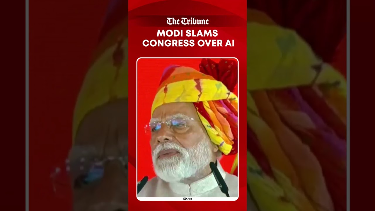 PM Modi tears into Congress over AI Summit ruckus in Delhi at Ajmer rally
