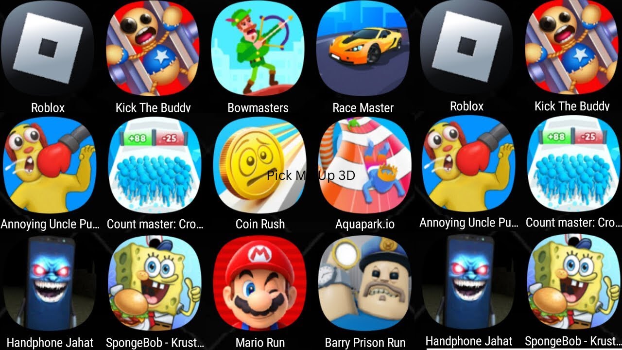 Grimace Monster Scary Survival,Freaky Stan,Thief Puzzle,Zombie Tsunami,Stumble Guys,WePlay,Roblox