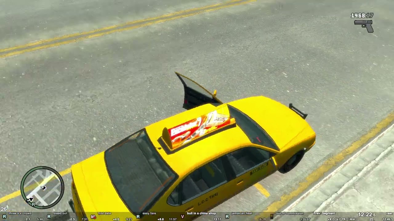 GTA IV Any% Speedrun in 3:33:42