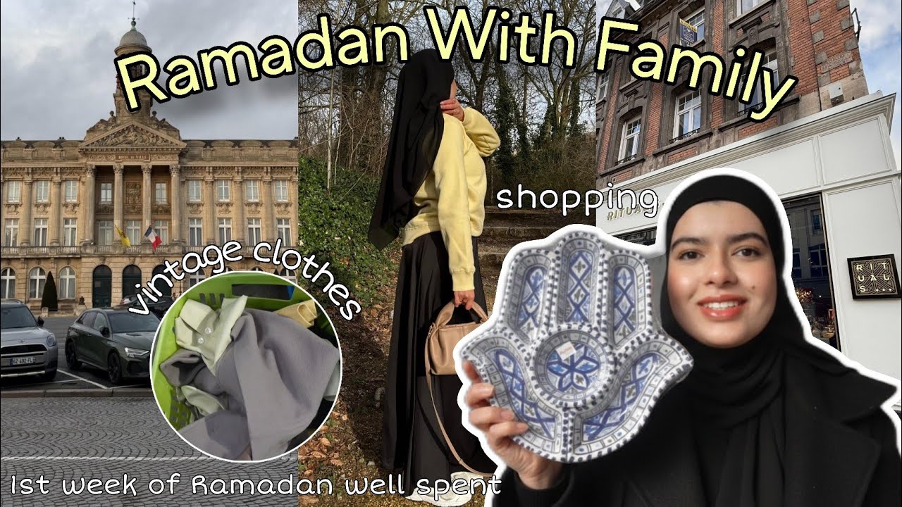 Ramadan With Fam ✨️🌙 جينا لفرنسا عند خاي ✈️ دوزو معايا أسبوع في رمضان 📌 هميزات جبرت ففرنسا 