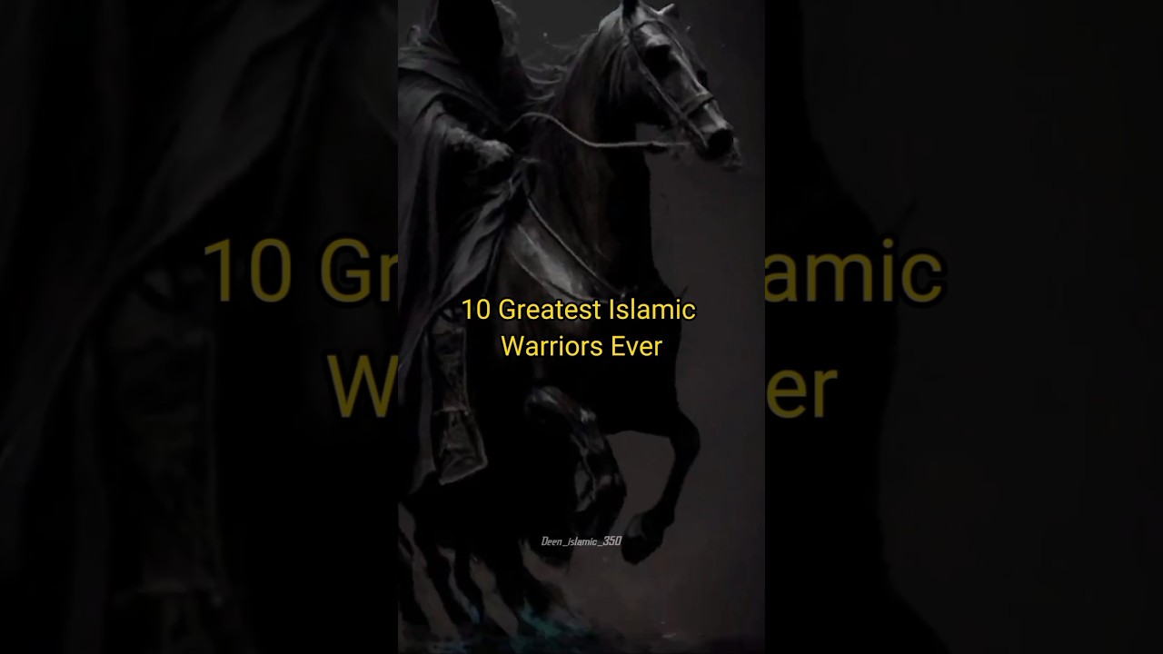 Top 10 Greatest Islamic Warriors Ever ☪️ #shorts #islamic