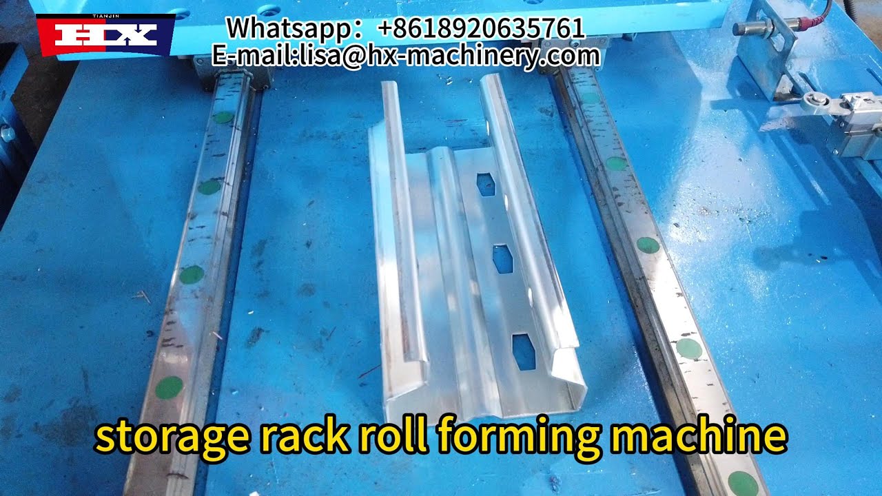 The Ultimate Storage Rack Roll Forming Machine - Full Automated Production Line