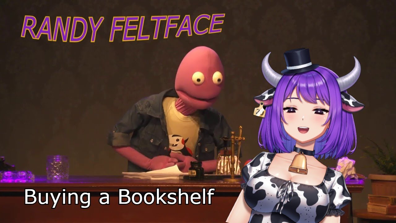 Buying a Bookshelf On Gumtree, Randy Feltface Reaction. 20moo
