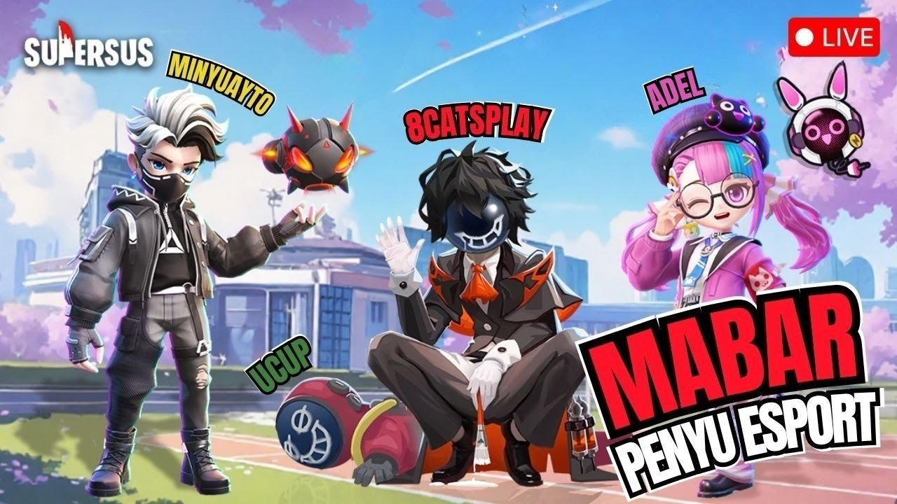 🔴LIVE - NGAKAK BERSAMA PENYU ESPORT LAGI KUY DI SUPER SUS