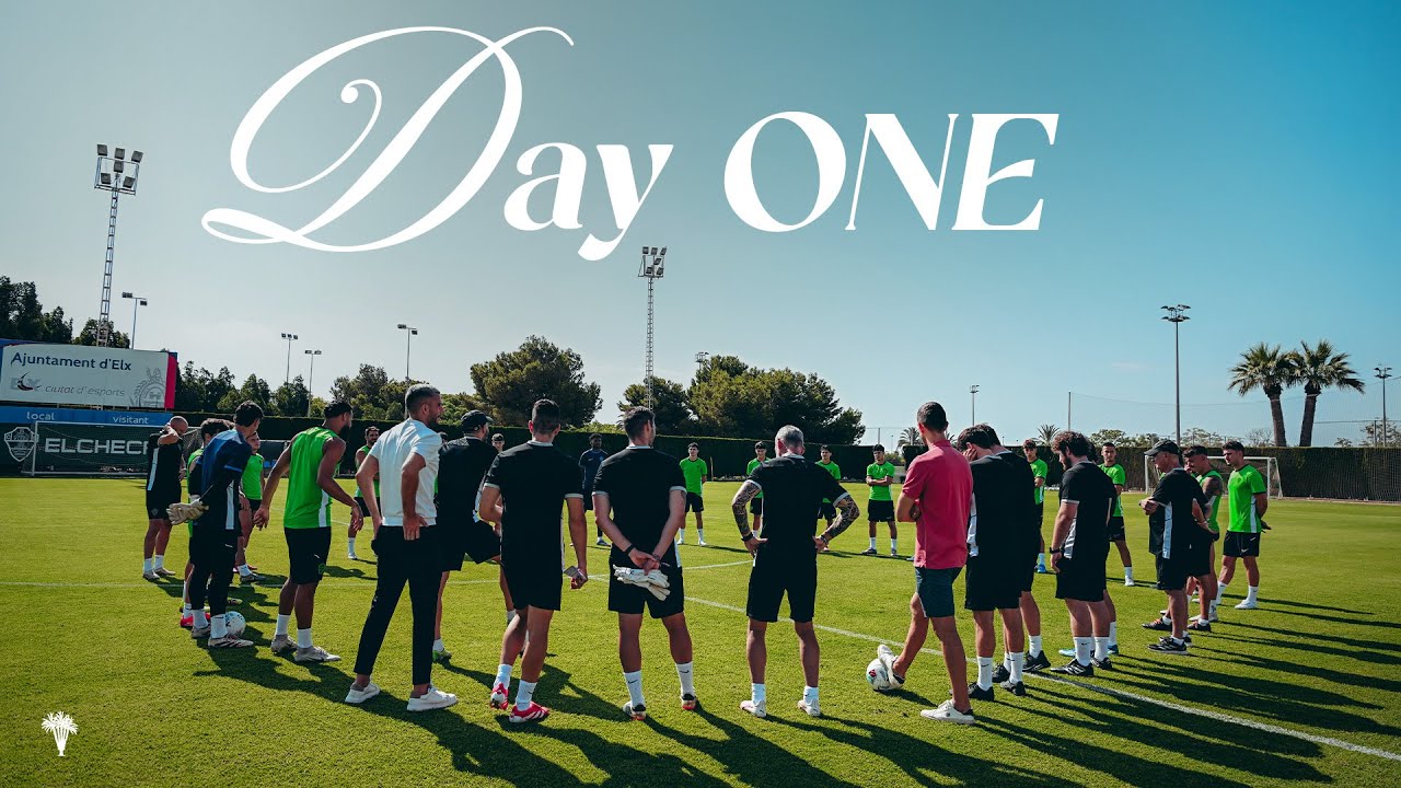 El Elche CF inicia la pretemporada 25/26 💚