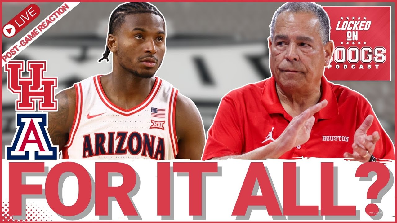 TITLE FIGHT? Big 12 Championship REACTION: Houston Cougars vs Arizona Wildcats! Sampson Post-Game