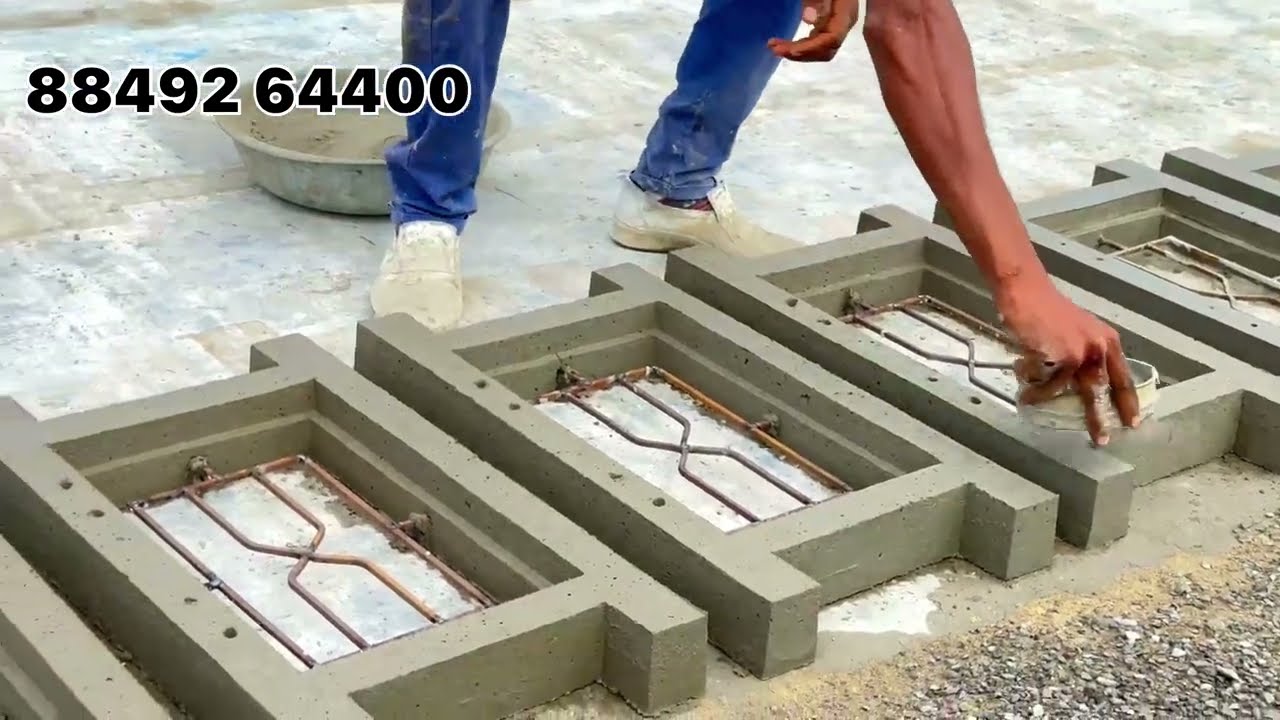 how to make windows mould frame/ concrete window mould frame/ cement windows/ concrete mould gujarat