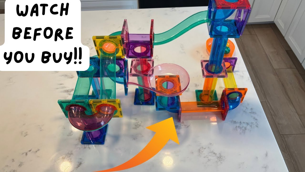 Honest Review - PicassoTiles 100 Piece Marble Run