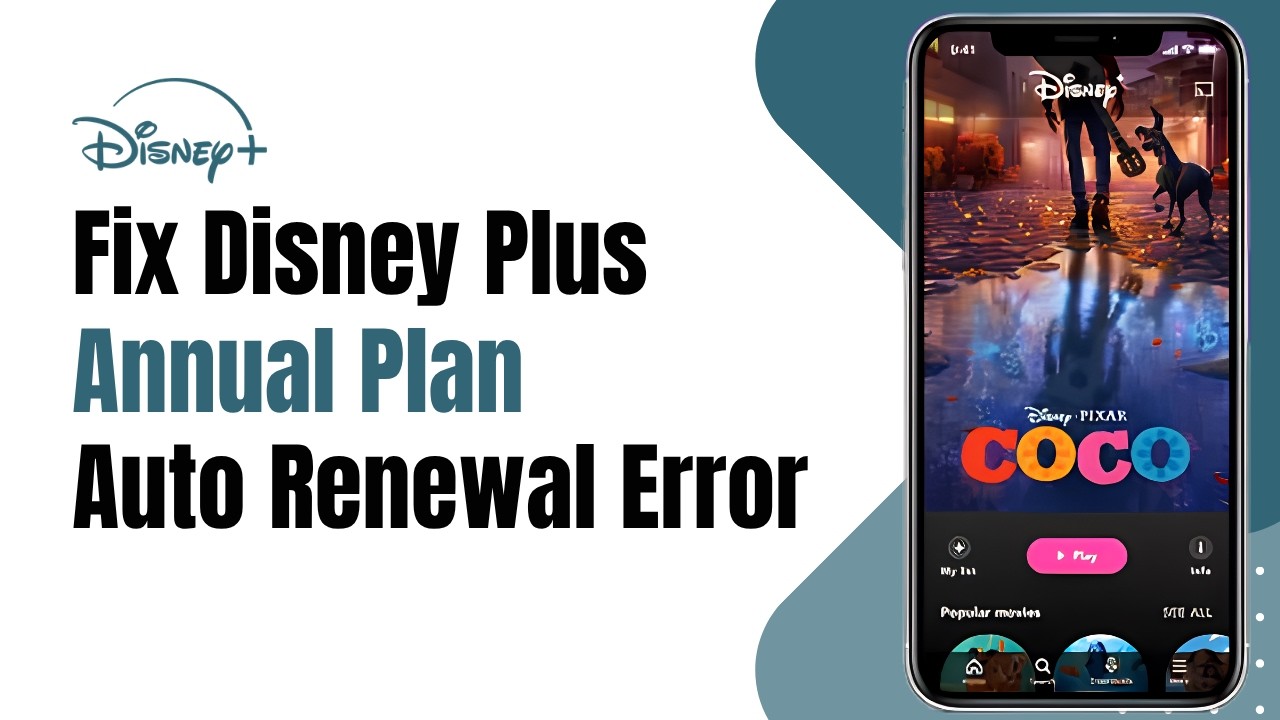 Как исправить ошибку автопродления годовой подписки Disney Plus!