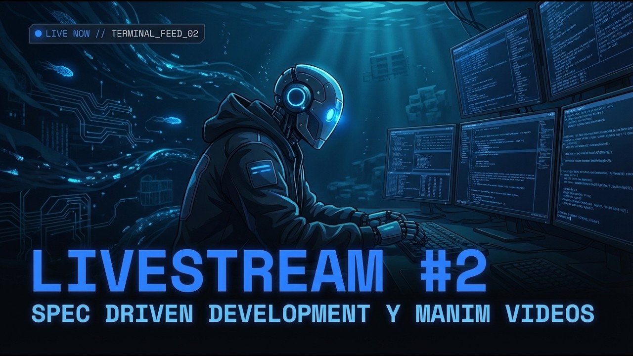 2nd Live - Spec Driven Development y Manim Videos