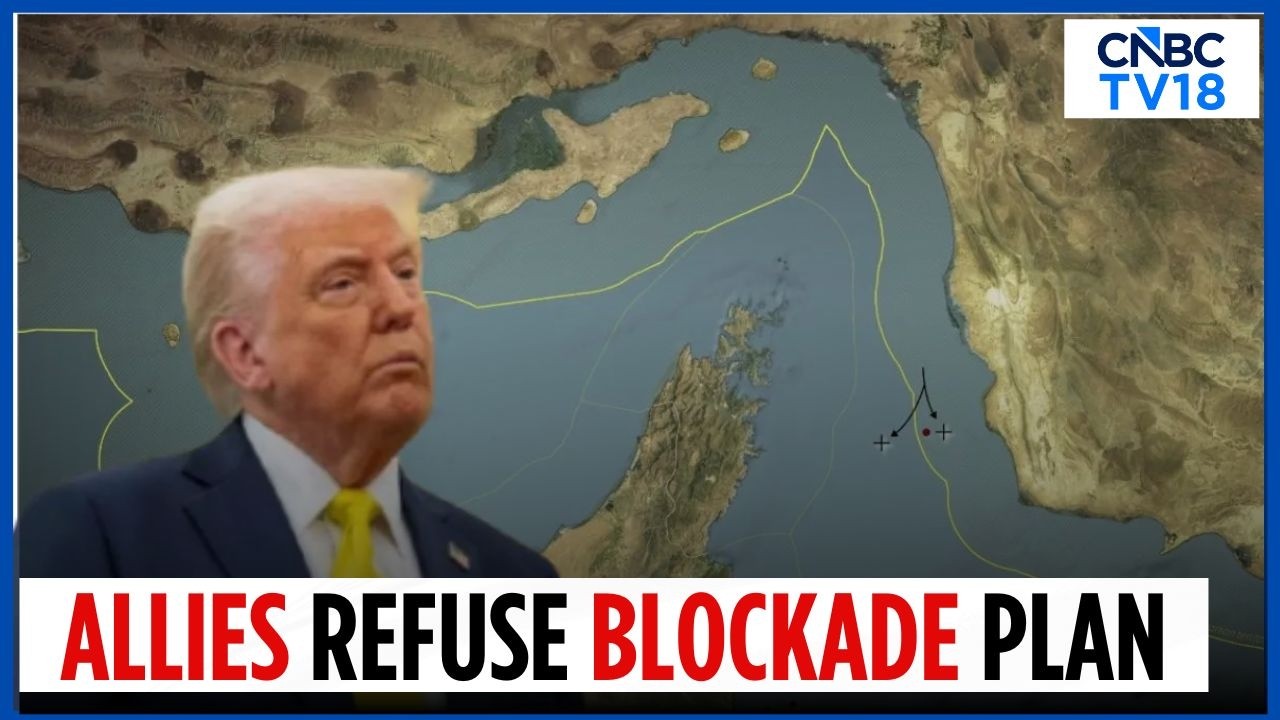Trump Iran Blockade Plan Isolated As Allies Refuse Support; Global Response Remain Muted