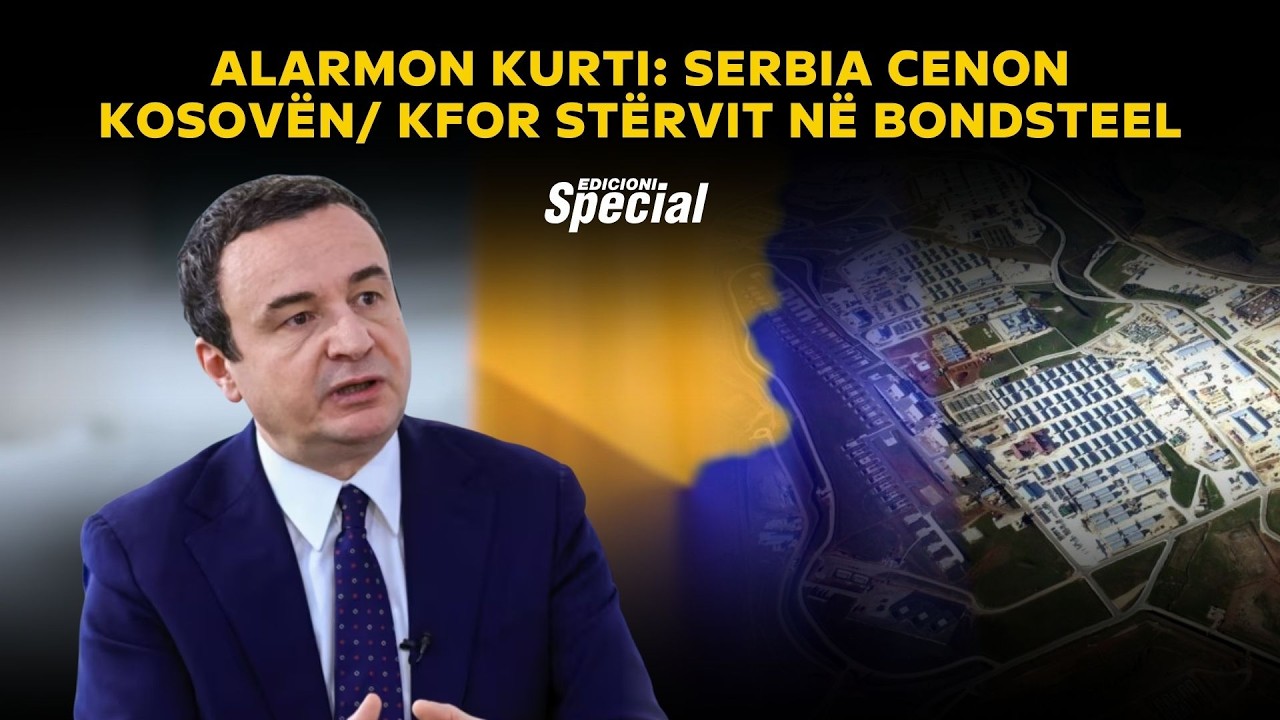 Alarmon Kurti: Serbia cenon Kosovën/ KFOR stërvit në Bondsteel