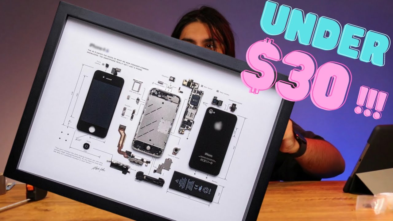 DIY Make Your OWN FRAMED TECH ART! Retro TECH ART I GRIDTECH I [Chilled Fossil EP 3]