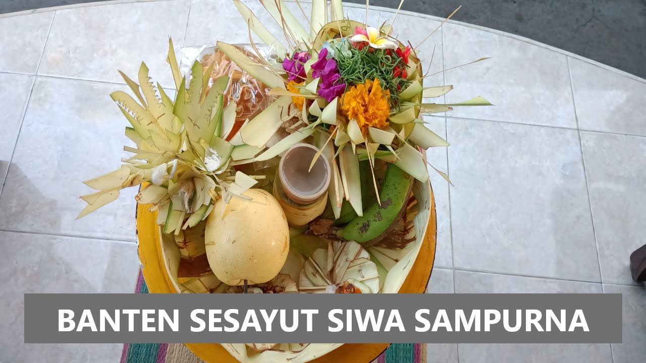 Banten Sesayut Siwa Sampurna