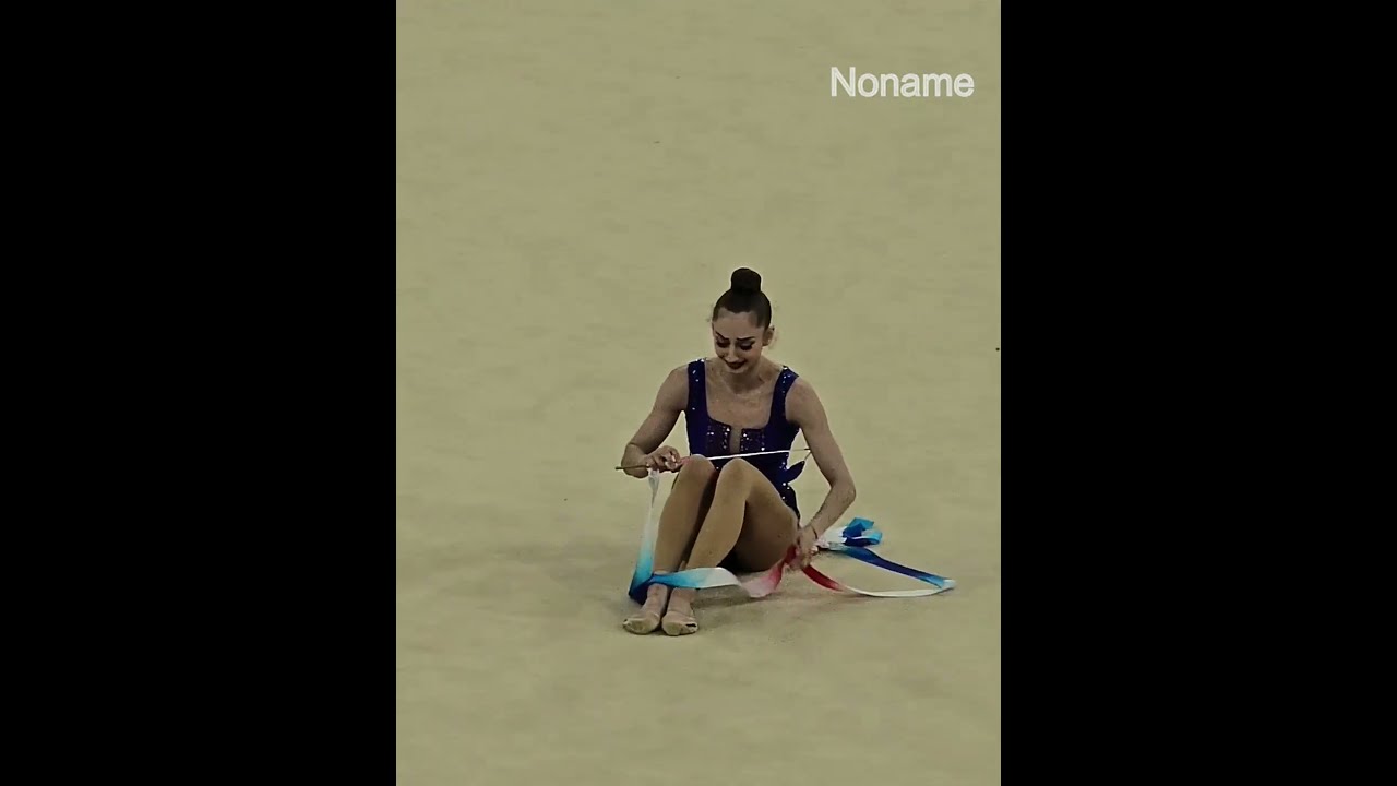 Boryana KALEYN BUL Paris Ribbon 2024 Olympic Final 33.750 (1) #rhythmicgymnastics #parisolympics