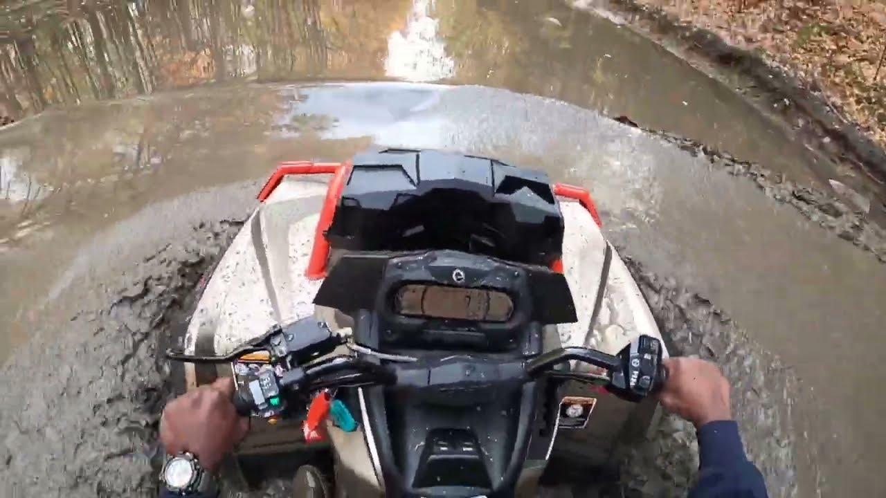 CAN AM OUTLANDER XMR 1000R RIPPING THROUGH THE ROCKY HILLS OF A.O.A.A, PENNSYLVANIA