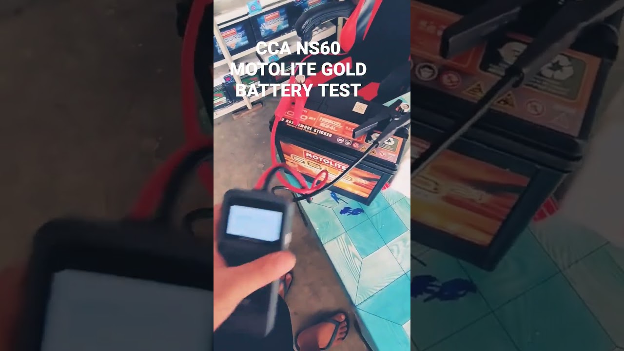 motolite battery cca battery test ns60 gold @BATTERYPH