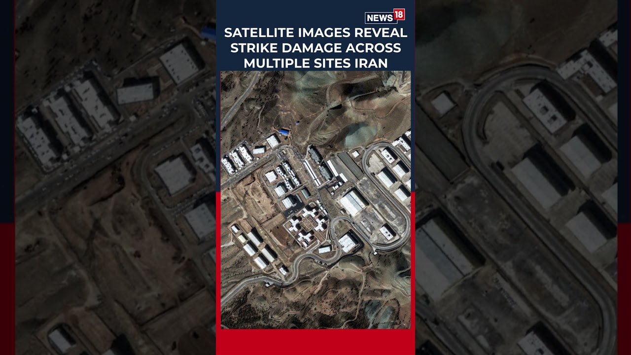 Satellite Images Reveal Destruction At Iran's Military & Nuclear Sites After Israel Strikes | N18S