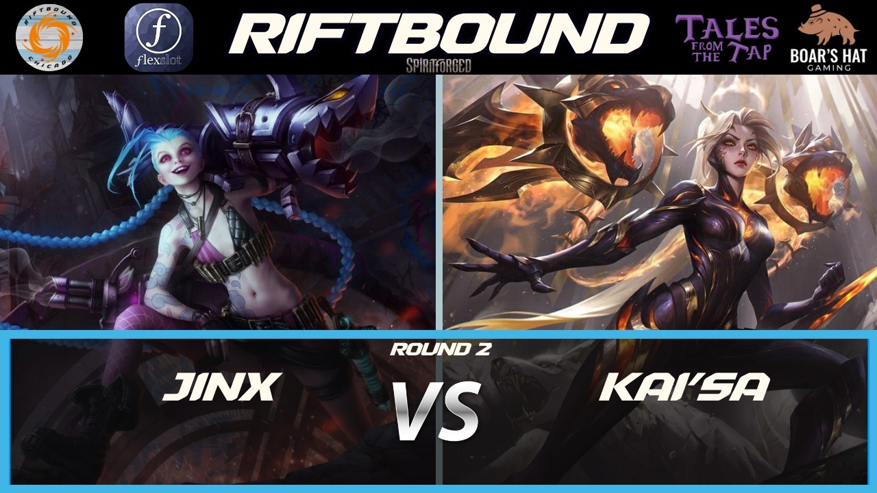 Jinx VS Kai'Sa   [Riftbound Gameplay Round 2]