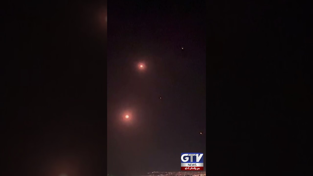 Iran’s Missile Attacks Rock Israel | #IranAttackIsrael #MiddleEastWar #YTShorts #GTVNews
