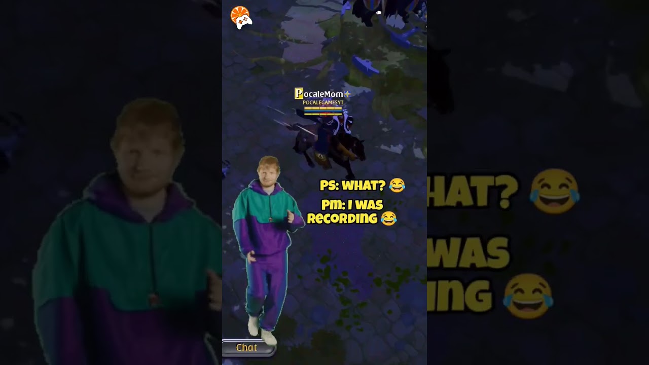 Albion Online | How I record videos 😂 #albiononline #edsheeran #pocalemom