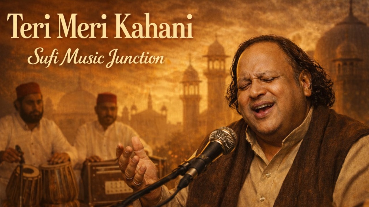 Teri Meri Kahani | Nusrat Fateh Ali Khan | Soulful Sufi Song | Qawwali #sufisong
