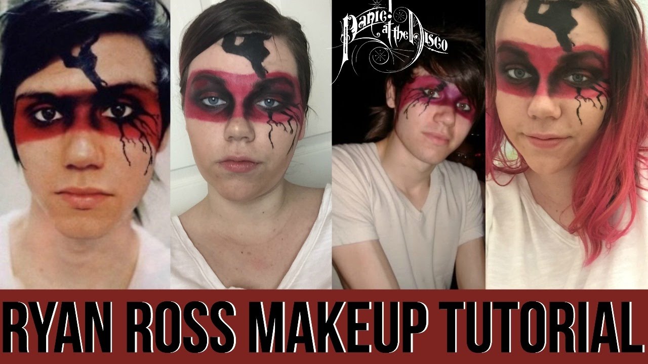 Panic! At The Disco - Ryan Ross Makeup Tutorial Using ALL Drugstore Products | MAKEUP WITH SYD