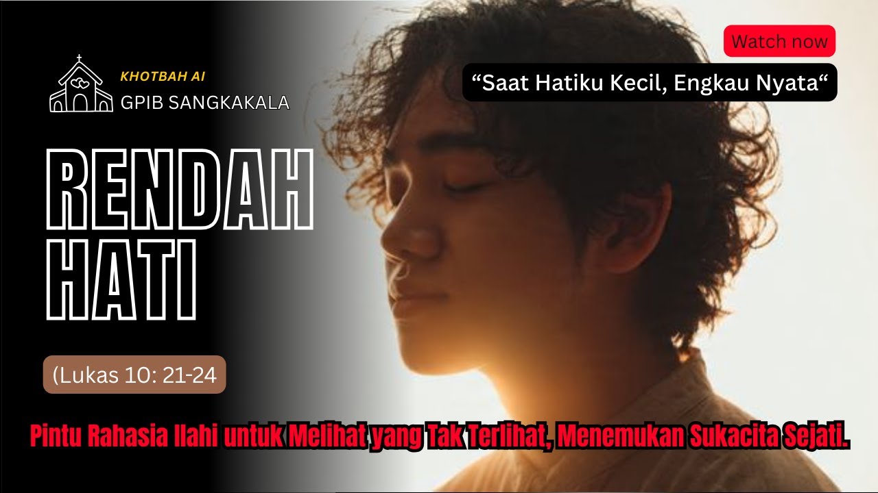 Rendah Hati: Pintu Rahasia Ilahi untuk Melihat yang Tak Terlihat, Menemukan Sukacita Sejati.