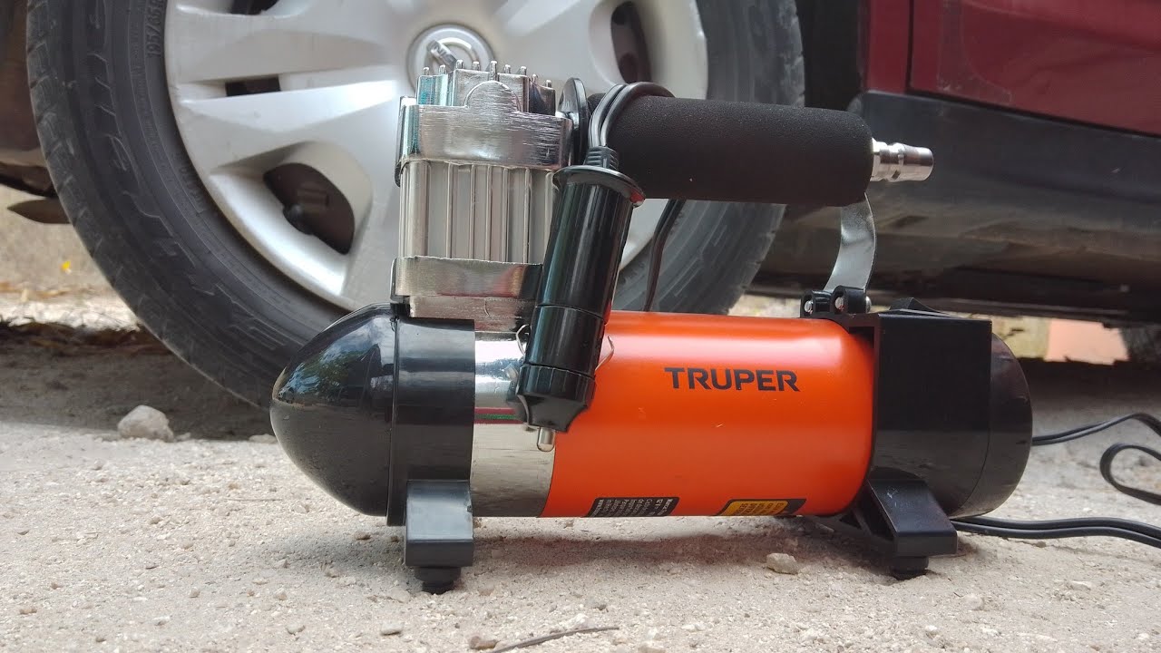 Mini compresor de aire portátil para automóvil TRUPER