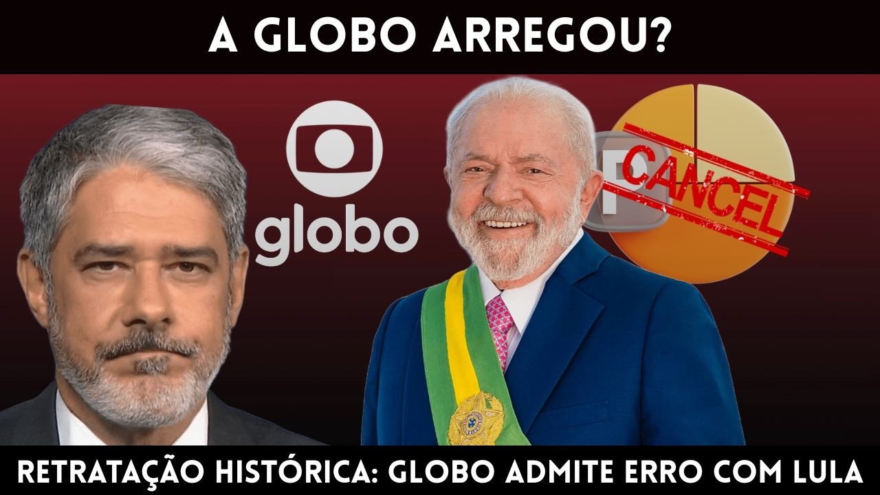 A GLOBO ARREGOU? O pedido de desculpas a LULA que quebrou a internet!
