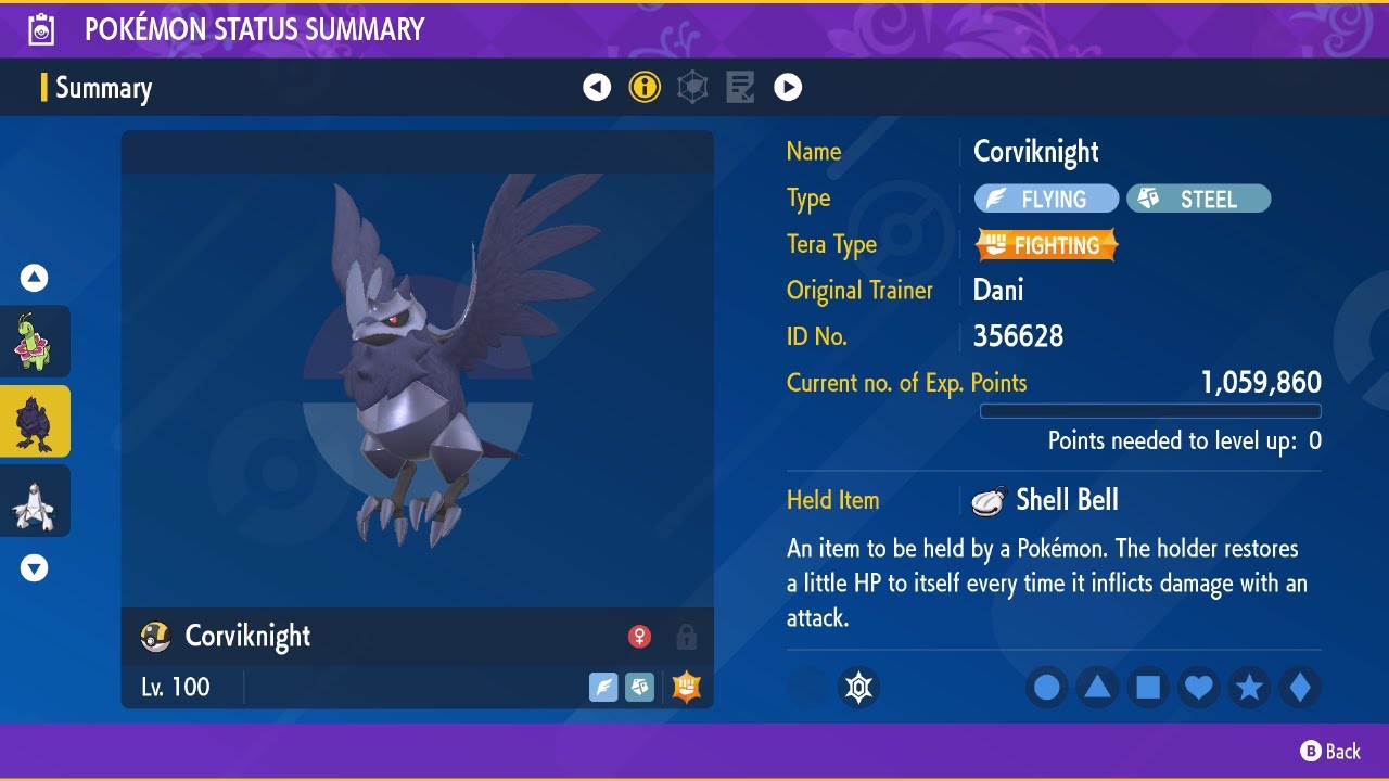 Corviknight - Solo - 7 Star Feraligatr Raid - Pokemon Scarlet/Violet