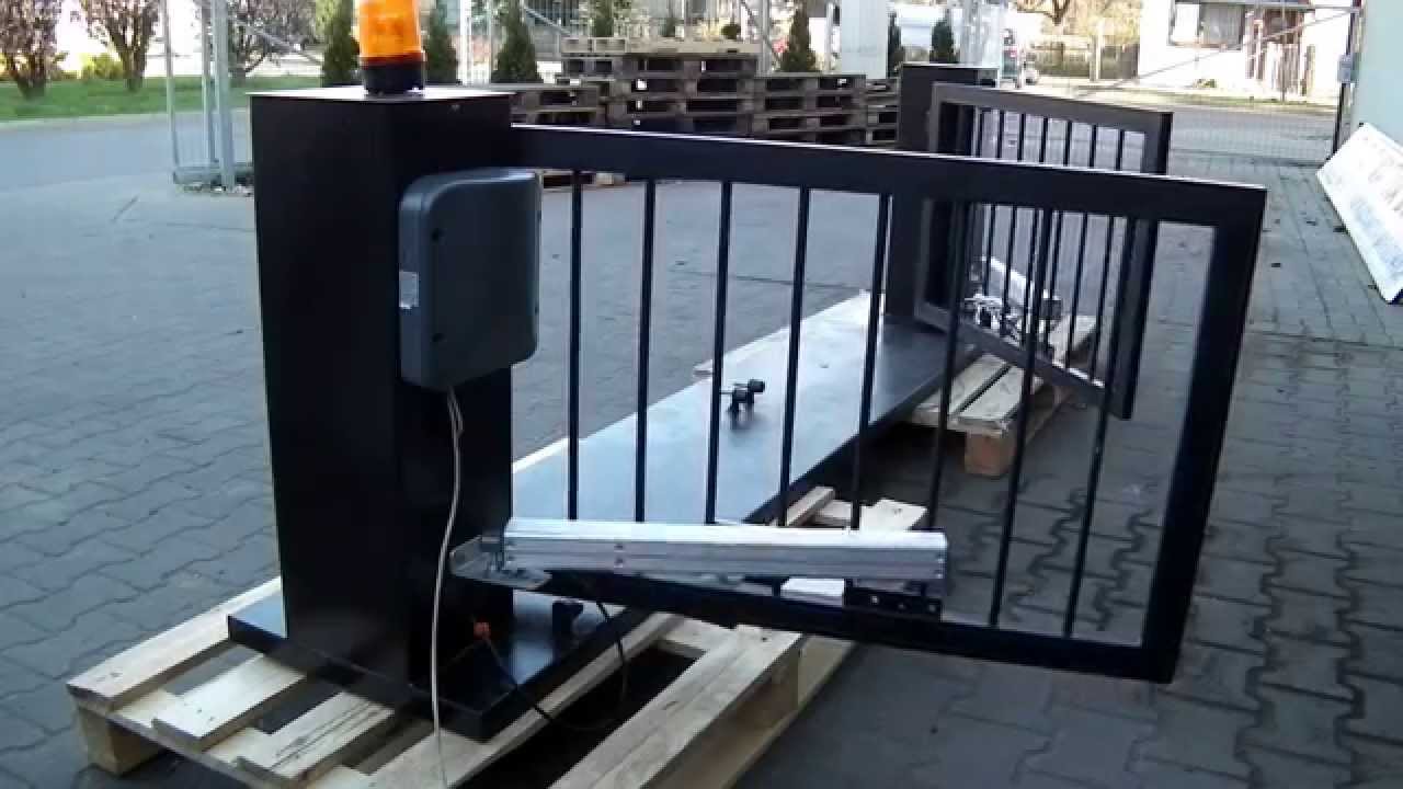 Automat bramy wjazdowej dwuskrzydłowej V200 firmy AVIDSEN || www.seltex.pl ||