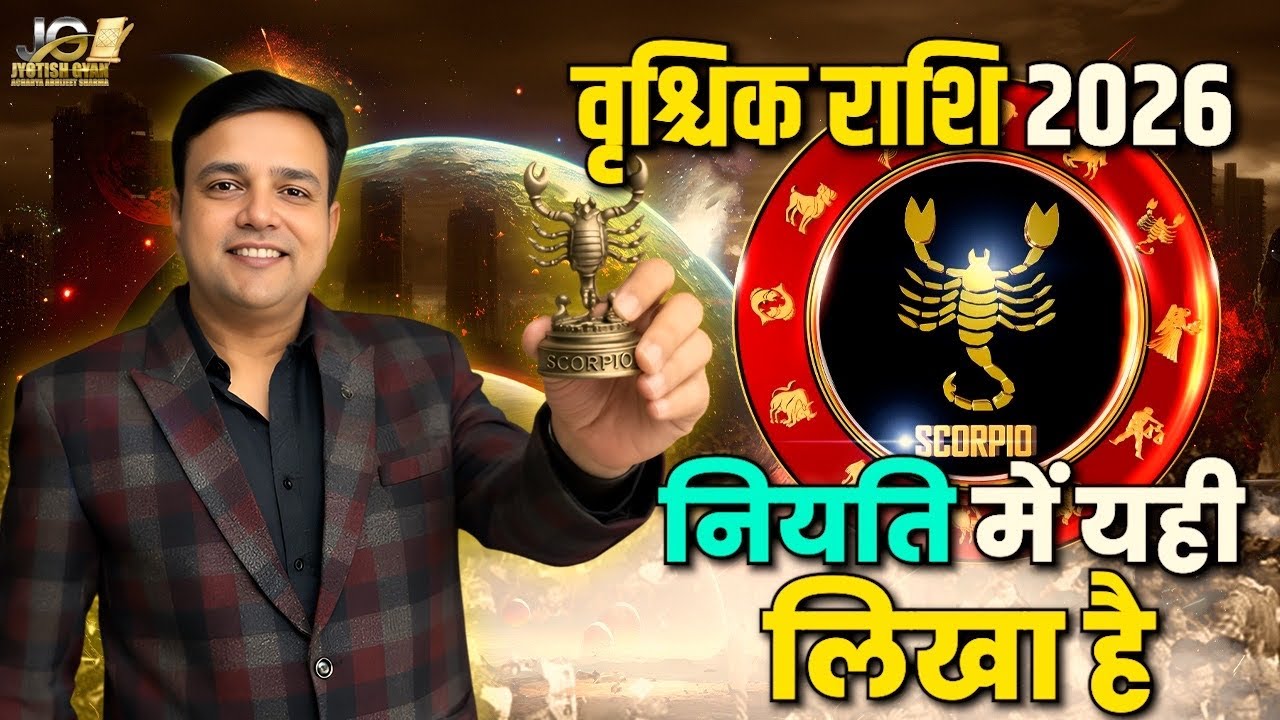वृश्चिक राशि वार्षिक राशिफल 2026 | Vrishchik Rashi Varshik Rashifal 2026| ScorpioHoroscopePrediction