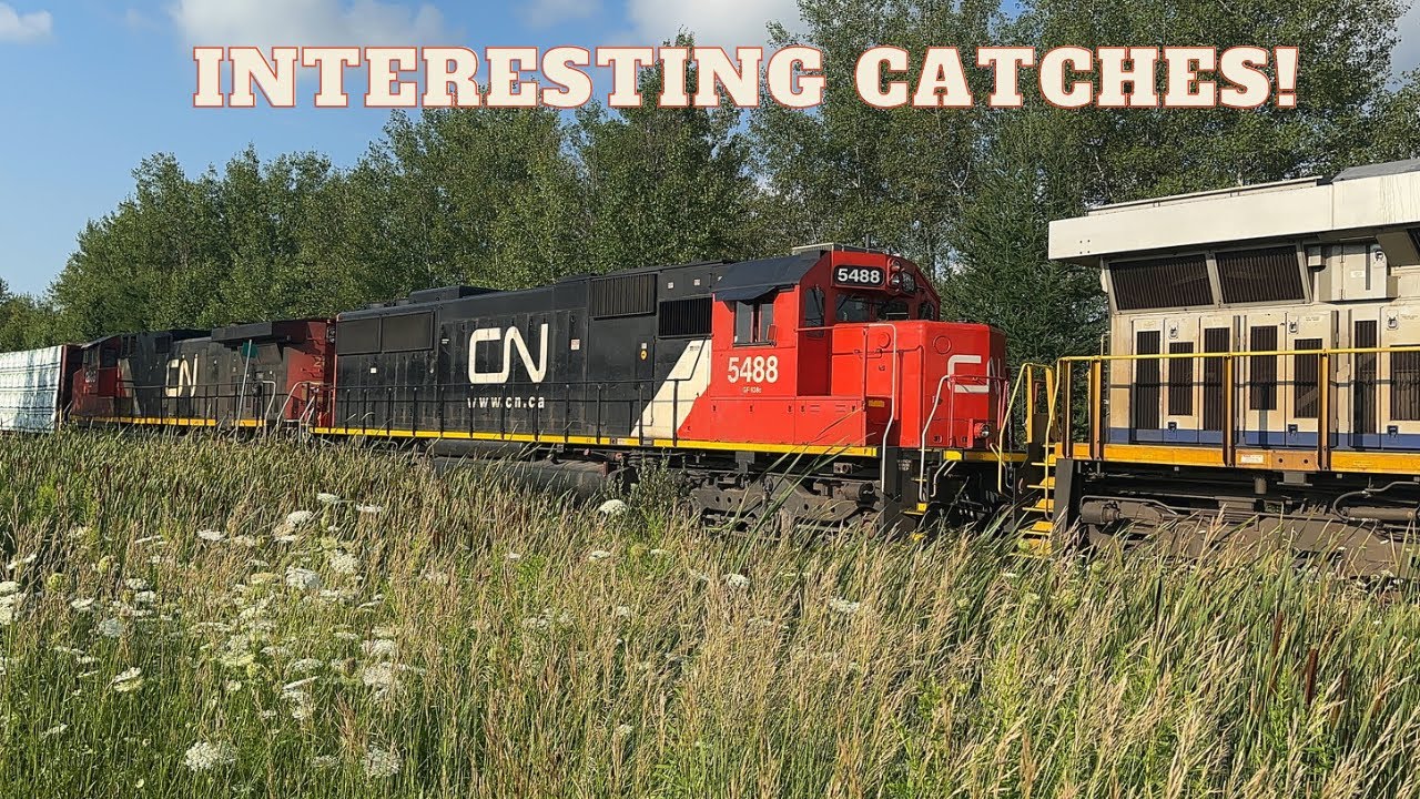 (SD60 5488 and Double DPU On B730) Railfanning at Mount Albert Throughout this Week