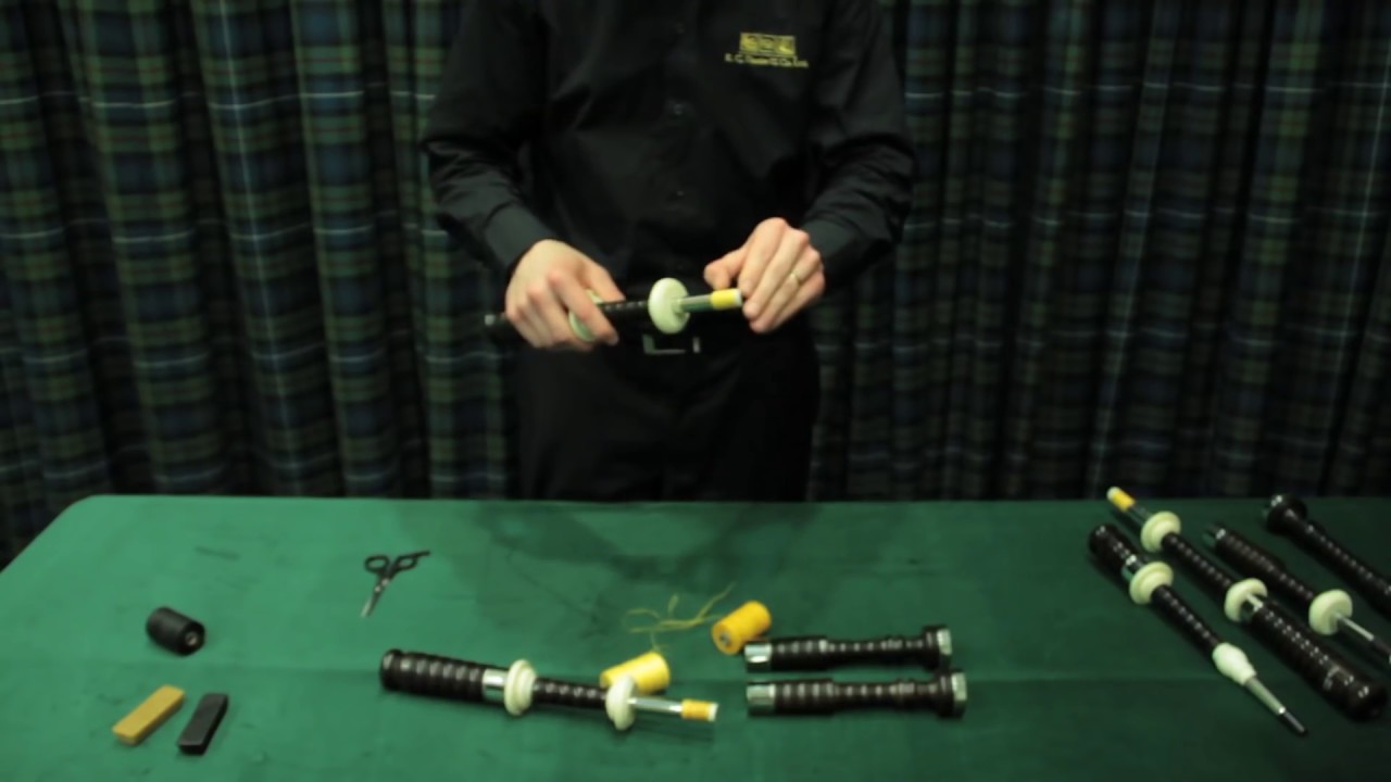 Hemping bagpipes properly