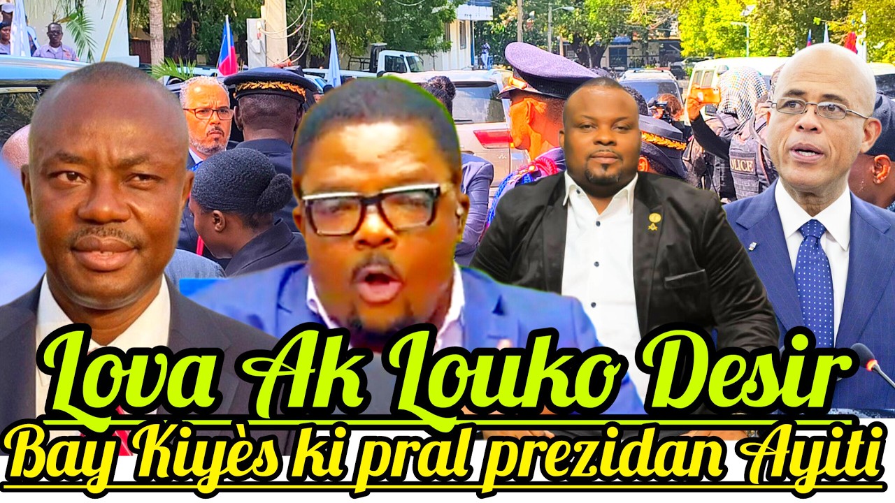 En direct😱🆘Lova Toussaint Ak Louko Desir Fenk Bay Kiyès Kap Prezidan Peyia Dayiti @RadioTeleEclair