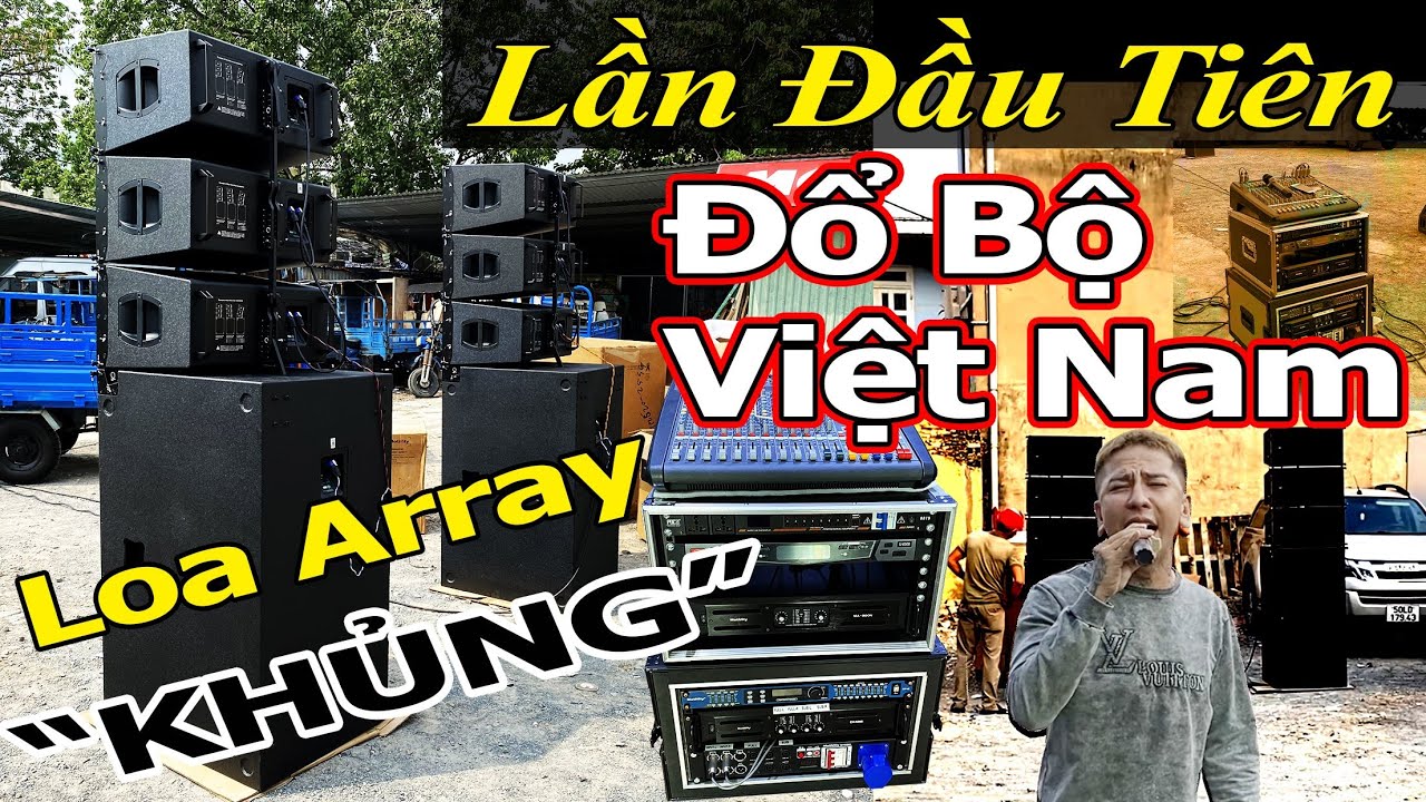 Cân Hơn 1000 Khách | Dàn Loa LINE ARRAY Sự Kiện 