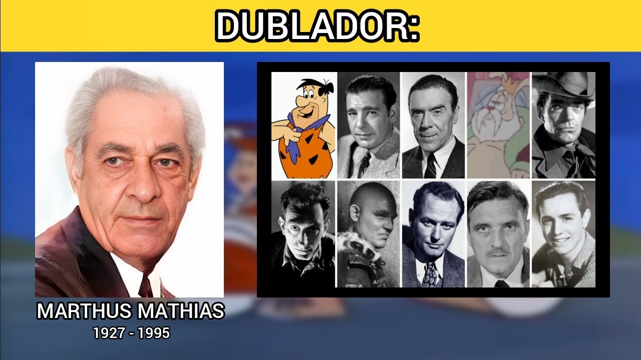 Homenagem ao dublador Marthus Mathias