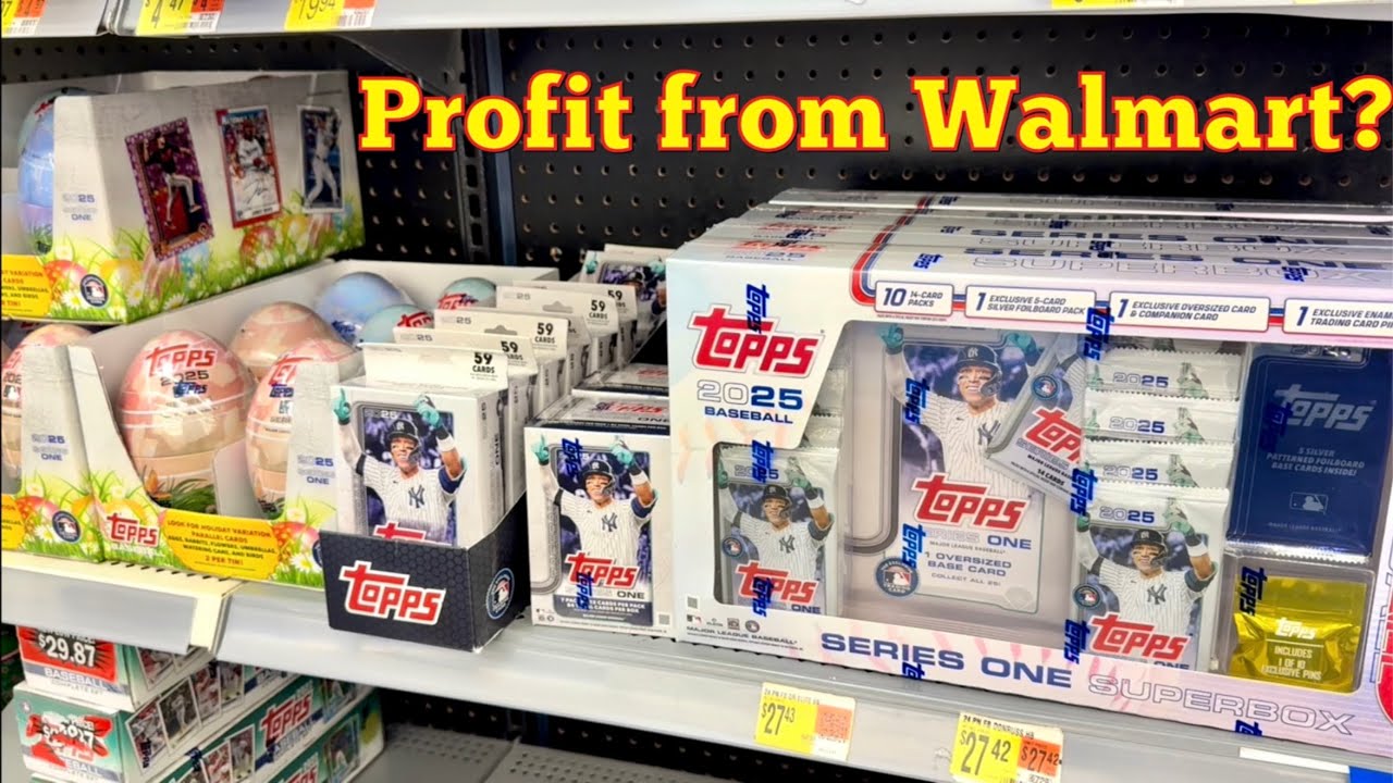 CAN YOU MAKE MONEY BUYING BASEBALL CARDS AT WALMART?