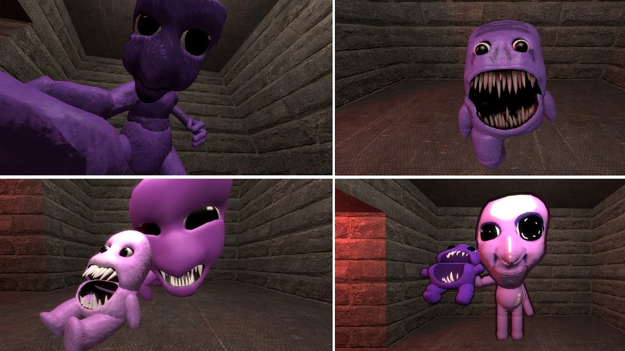 Ao Oni v2 and Fuwatti v4 Aoing Npc's For 9 minutes In Gmod [DrGBase] Pillar Chase 2 Nextbots